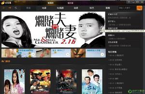 軟體播放界面圖