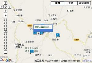 來鳳山國家森林公園 導遊圖