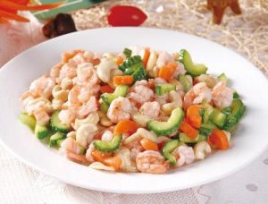 青瓜炒殼蝦 青瓜炒殼蝦