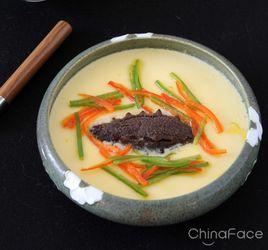 海參蒸蛋 海參蒸蛋