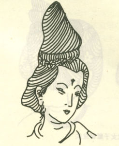 唐&middot;單環髻