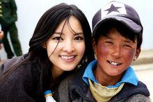 陳曉丹和西藏兒童