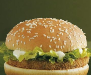 麥當勞素漢堡