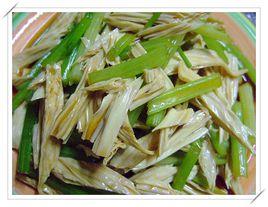 芹菜拌腐竹 芹菜拌腐竹
