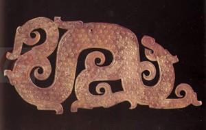 夔龍黃玉佩 夔龍黃玉佩