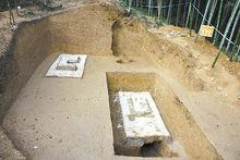 史嵩之夫婦墓由北向南全景