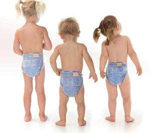 牛仔紙尿褲 牛仔紙尿褲