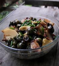 臘肉春筍煨田螺 臘肉春筍煨田螺