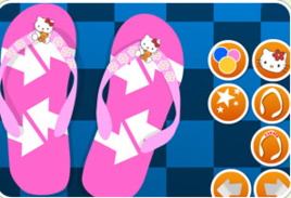 製作凱蒂貓拖鞋 製作凱蒂貓拖鞋