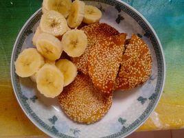 芝麻紅薯餅 芝麻紅薯餅