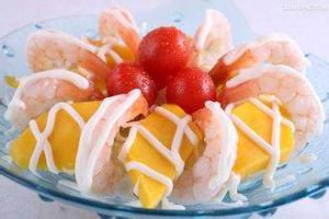 西柚鮮蝦芒果沙拉 西柚鮮蝦芒果沙拉