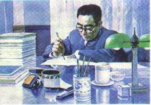 《一夜的工作》課文插圖