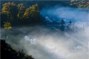 這是村落的早晨,婉如人間仙境呀!