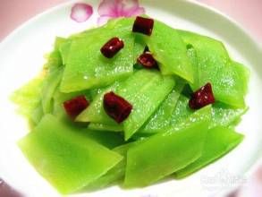 炒鮮萵筍 炒鮮萵筍