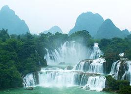 德天瀑布 德天瀑布