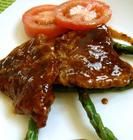 黑胡椒桂花蜜汁煎小牛排 黑胡椒桂花蜜汁煎小牛排