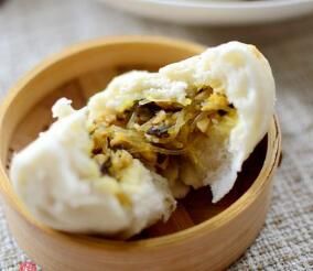 咖喱冬筍素包子 咖喱冬筍素包子