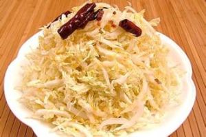 海米拌圓白菜 海米拌圓白菜