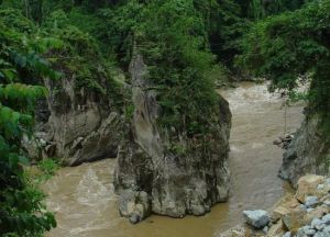 虎跳石落水洞 虎跳石落水洞