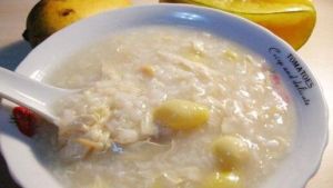 白果腐竹粥 白果腐竹粥