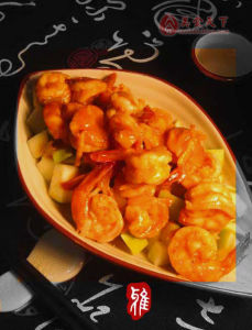 蘋果魚香蝦 蘋果魚香蝦