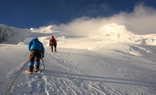 桑雪登山雀兒山攀登