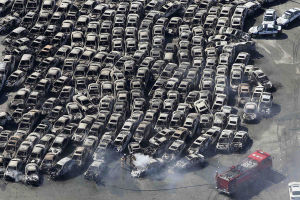 滿目瘡痍實拍震後的日本災區2