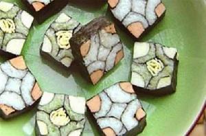 複雜花式四方壽司卷 複雜花式四方壽司卷