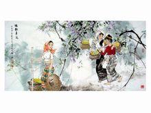 紀清遠、盧平合作畫作