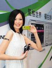 吳品萱代言諾基亞