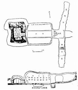 劉勝的墓室圖樣