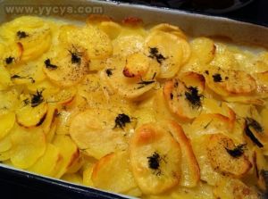 蒔蘿烤土豆片 蒔蘿烤土豆片