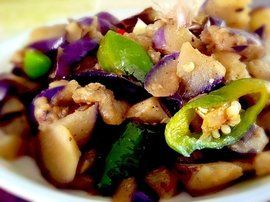 青椒茄子 青椒茄子