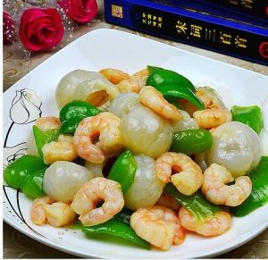 荔枝蝦仁球 荔枝蝦仁球