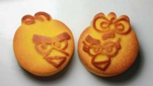 憤怒的小鳥主題月餅 憤怒的小鳥主題月餅