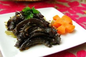 蔥油海參 蔥油海參