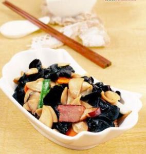 木耳炒杏鮑菇 木耳炒杏鮑菇