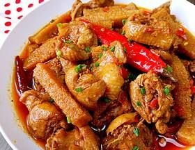 雪魔芋燒鴨子 雪魔芋燒鴨子