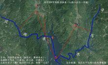 五合要塞的V形防衛圖