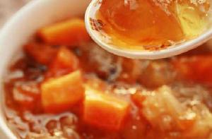 木瓜燉桃膠 木瓜燉桃膠