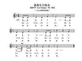 英文生日歌 英文生日歌