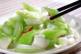 西芹炒菱角 西芹炒菱角