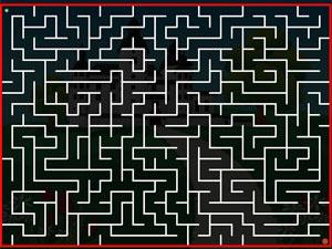 小球穿越迷宮 小球穿越迷宮