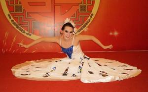 （圖）李大勇跳的孔雀舞