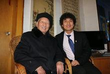 唐明邦教授在家裡