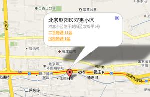 雙惠小區交通圖