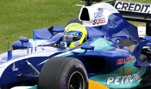 馬薩在2005年英國大獎賽上