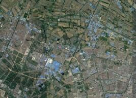 2016年揚中市區衛星圖