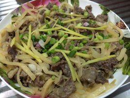 沖菜牛肉 沖菜牛肉