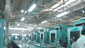 車間電力節省措施實施後